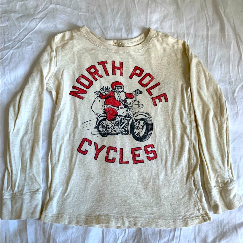 Boys Jcrew north pole Tee